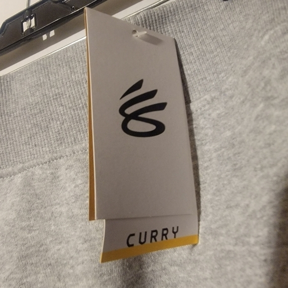 Under Armour Mens Size XXL Steph Curry Fleece Joggers Gray New 1366627 011 - Picture 5 of 9